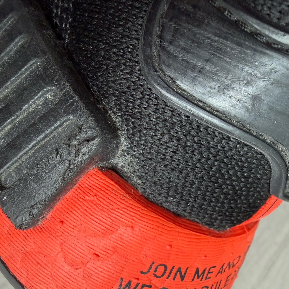 adidas NMD R1 Star Wars Darth Vader Men’s Sneakers in Black and Coral Size 8.5 - Picture 8 of 9